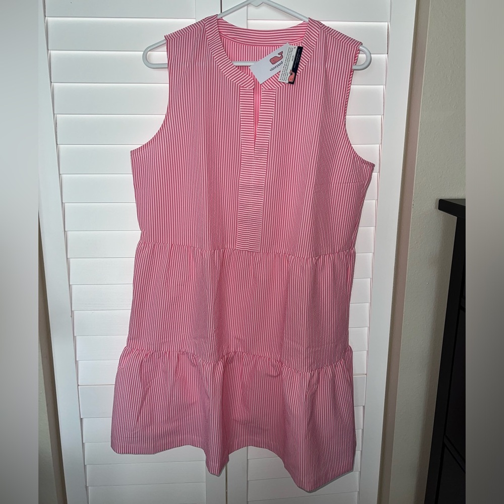 NWT Vineyard Vines Harbor Tiered Dress